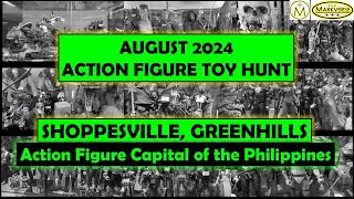 GREENHILLS Shoppesville  Action Figure Toy Hunt  August 2024 [upl. by Neerol]