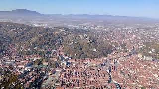 Brasov from Mount Tampa 271024 [upl. by Ecinnahs]