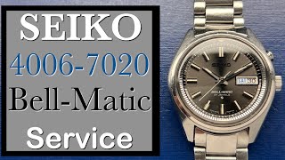 For CH  Seiko 40067020 BellMatic Service and Restoration [upl. by Akemahs382]