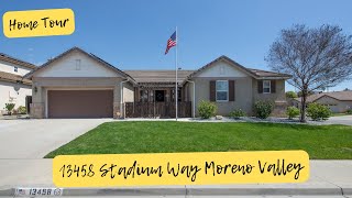 Home Tours 13458 Stadium Way Moreno Valley CA 92555 [upl. by Aziza]