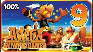 Asterix at the Olympic Games Walkthrough Part 9 X360 Wii PS2 100 Brutus Quarters [upl. by Cita136]