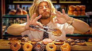 🍩ASMR🍩 most hipster doughnut store EVER for sleep [upl. by Alleacim374]