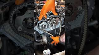 How to Timing Belt Replacementautomobiletrucks serpentinebelt drivebeltcarrepairfix [upl. by Aiuoqes]