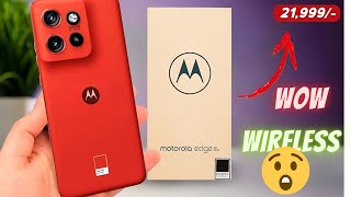 Moto Edge 50 Neo 5G Unboxing amp Review 🔥 Wireless Charging Support in Rs 21999 [upl. by Rinaldo]