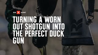 Turning A Worn Out Shotgun Into The Perfect Duck Gun with Rob Roberts [upl. by Kurzawa170]