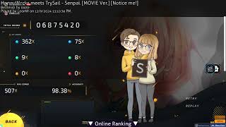 HoneyWorks meets TrySail  Senpai MOVIE Ver HDDT FC 427pp [upl. by Gnoix]