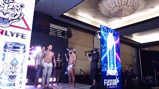 BKFC 14 Weigh Ins LIVE [upl. by O'Shee809]