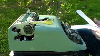 Write with Me Session 14 typewriter asmr [upl. by Tyrus]