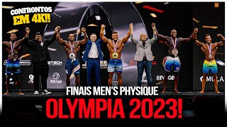 FINAIS MENS PHYSIQUE OLYMPIA 2023  confrontos em 4K [upl. by Crofton]