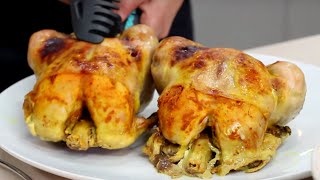 Choumicha  Recette marocaine  Poulet aux olives et sauce à loignon Poulet Be D’Ghmira [upl. by Einaffit]