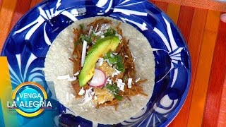 Tacos de fideo seco estilo norteño ¡No te pierdas la receta de El Chino  Venga La Alegría [upl. by Garv836]