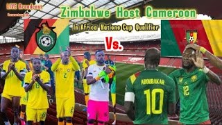 Zimbabwe Host Cameroon in Nations Cups Qualifiers [upl. by Ecnarretal]