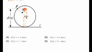 Trigonometria  Exercício Exame Nacional de Matemática 12º Ano [upl. by Yadahs356]