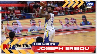 Joseph Eribou drops solid outing for Magnolia  2023 PBA on Tour [upl. by Burgess]