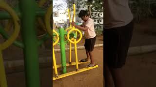 children playing games in park  3 park online shorts viral reel video telugunewsauto [upl. by Jermyn]