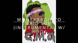 MoneyBagg Yo  Said Sum Instrumental w hook [upl. by Nyleda]