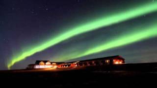 A timelapse of the Northern Lights in Iceland  Hotel Rangá [upl. by Rothschild]