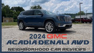 2024 GMC Acadia Denali AWD  The Extensively Redesigned AllNew Acadia  Full Review [upl. by Ursi]