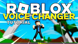 How to use voice changer in Roblox for free with Voicemod [upl. by Antone929]