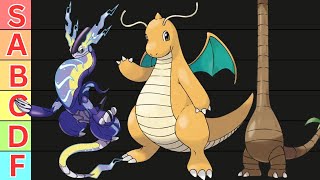 Ranking All The DRAGON Type Pokemon [upl. by Elleniad]