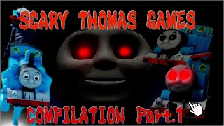 Scary Thomas amp Friends Games COMPILATION ROBLOX [upl. by Dawkins]