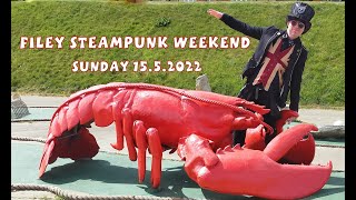 Filey steampunk weekend sunday 15052022 [upl. by Atilal]