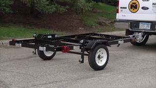 Ironton Folding Trailer Kit  4Ft x 8Ft [upl. by Imoan]