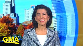 ‘GMA3’ exclusive US Commerce Secretary Gina Raimondo [upl. by Rushing208]