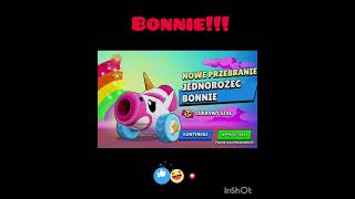 Brawl Stars New Skin Bonnie brawlstars brawl brawlergame brawler gaming [upl. by Adianez]