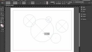 Adobe InDesign  Utilisation de loutil bloc elliptique [upl. by Iran]