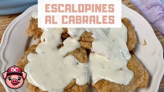 Escalopines al Cabrales 🥩 ¡Receta Asturiana [upl. by Assetan613]