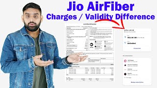 Jio AirFiber Bill Details 30Mbps Plans With Ott Apps Subscription Details  Jio AirFiber Details [upl. by Nirihs]