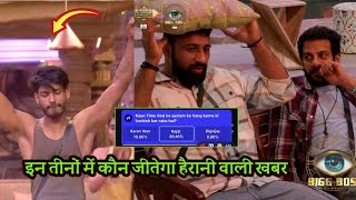 Bigg Boss 18 Kisko Mile Jyada Vote  Rajat Dalal Vs Karanveer Mehra Vs Digvijay Singh Rathee [upl. by Atsuj]