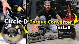 Silverado 6L80 6L90 Circle D Upgraded Torque Converter Install  Save 20142018 Sierra Transmission [upl. by Hartzel]