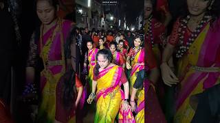 Girls Theenmar Dance Performance Part1 trending viralvideo ytshorts andrapradesh veeravasaram [upl. by Bohlen]