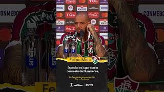 FELIPE MELO EN CONFERENCIA DE PRENSA  DECLARACIÓN  CONMEBOL LIBERTADORES 2023  PlutoTV  SHORTS [upl. by Llorrac193]