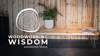 Make A Scaffold Board Coffee Table  Woodworking Wisdom [upl. by Rdnaskela965]