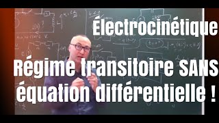 Electricité  les régimes transitoires sans équation différentielle [upl. by Woodward]