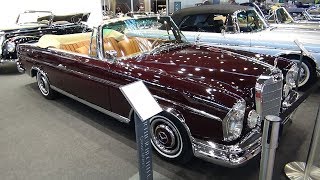 1962 MercedesBenz 300 SE Cabrio  Exterior and Interior  Retro Classics Stuttgart 2017 [upl. by Abdu498]