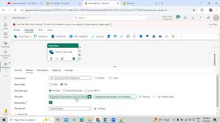 How to pass values to copy activity through Parameters using Microsoft Fabric in Telugu [upl. by Nabetse636]