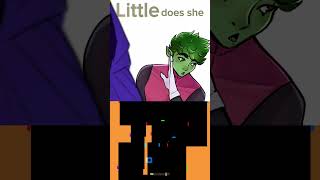 NASTY DOG Beast boy x Raven Teen Titans Animation  Blue Bouncing Square [upl. by Sedicla727]