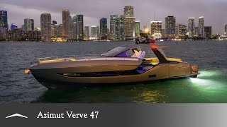 New Azimut VERVE 47 Official Video [upl. by Ramej]