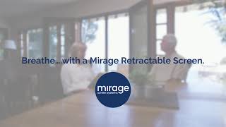 Mirage Retractable Screens Keep Bugs Out [upl. by Savvas]