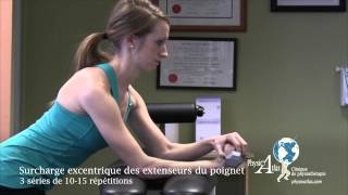 Exercices pour épicondylite latérale tennis elbow [upl. by Aivull14]