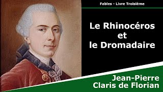 Le Rhinocéros et le Dromadaire  Fable  JeanPierre Claris de Florian [upl. by Kcirddec]