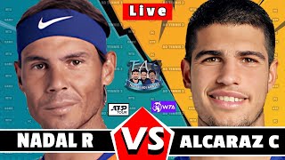 🔴LIVE NADAL VS ALCARAZ  wimbledon  TAG atp aotennis2 [upl. by Zahara53]