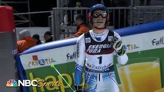 Petra Vlhova snaps Mikaela Shiffrin’s slalom win streak  NBC Sports [upl. by Naves]