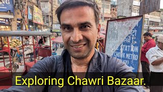 Walking around Chawri Bazaar and experiencing the old world charm of Old Delhi [upl. by Emmye]