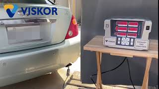 VISKOR VG5005 emission gas analyzer test [upl. by Jamaal]