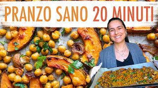 RICETTA SANA CON I CECI PER QUANDO NON HAI TEMPO  PRONTA IN 20 MINUTI  Elefanteveg [upl. by Nylrehs696]